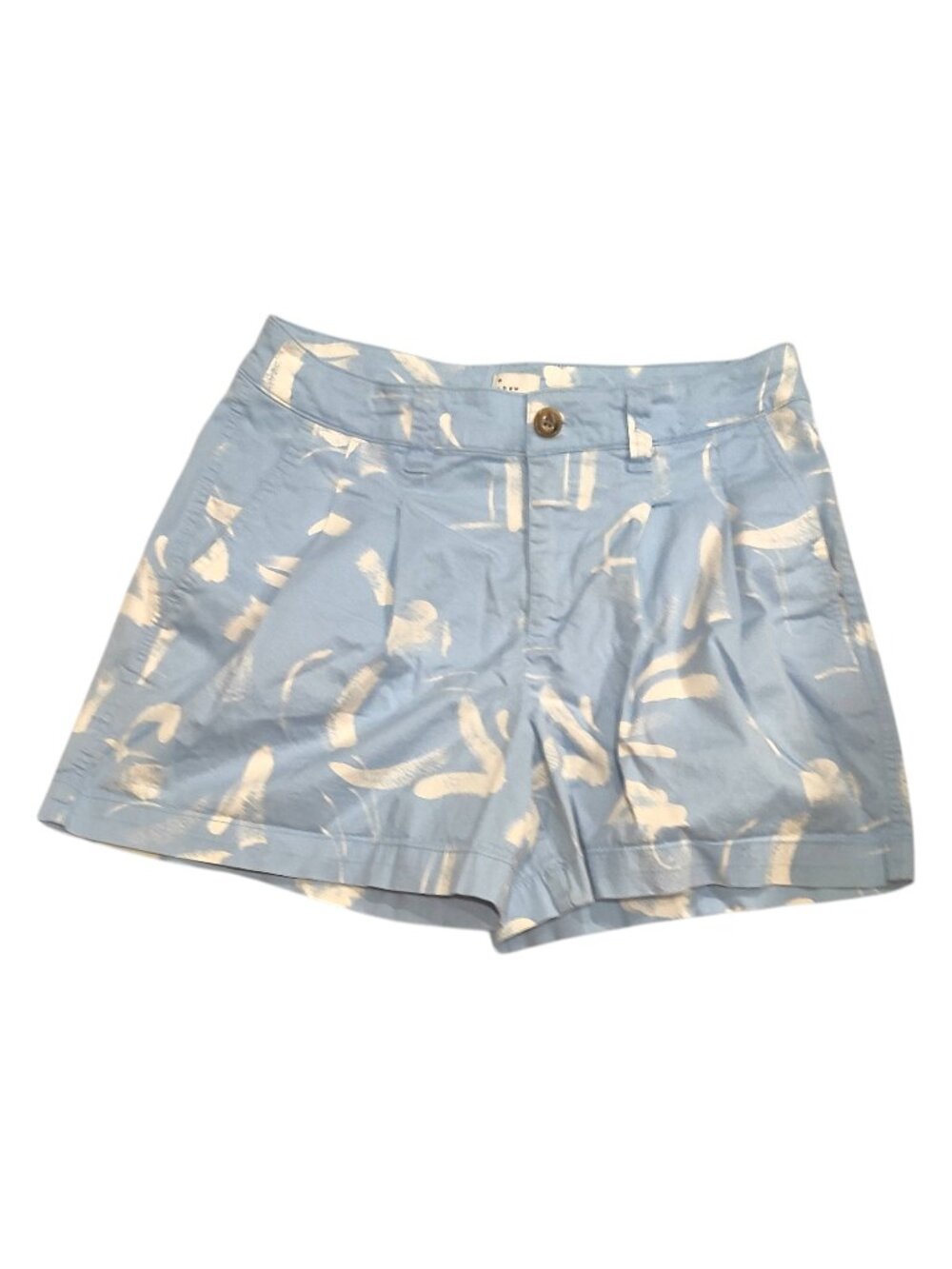 A New Day Blue and White Shorts Womens Size 8 (Medium) Excellent Condition